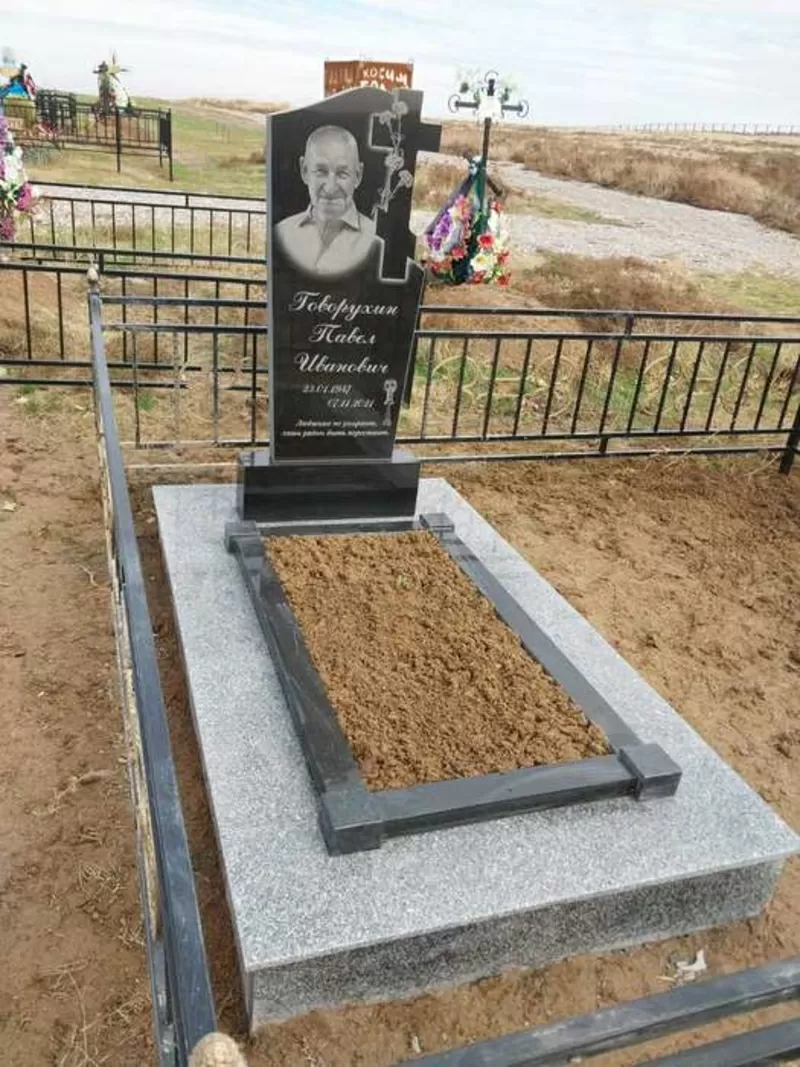 Изготовление памятников в Шымкенте из гранита и мрамора любой сложност 3