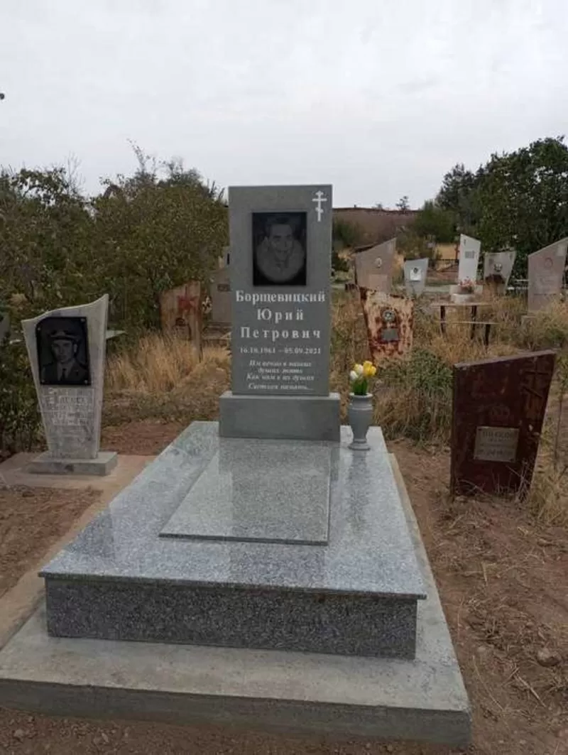 Изготовление памятников в Шымкенте из гранита и мрамора любой сложност 8